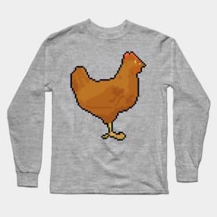 Animal Instincts Chiken Long Sleeve T-Shirt